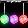 Miniatyrbillede 3 af 5: 9 stk. LED Lys Yo-Yo Responsive Kugleleje Yo-Yo Plastik Responsive