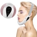 Miniatyrbillede 2 af 5: V-face Lifting Enhed Havetrækning V-linje Opstramningsbælte Rød Blå Led Photon Lys Terapi Ems Ansigtsmassager