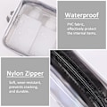 Miniatyrbild 3 av 5: Transparent Toalettsats, 4-pack Transparent Vattentäta PVC-Resväskor för Kvinnor Män Badrum Semesterresor