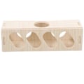Miniatyrbillede 3 af 4: Rotte Træhus Slidstærk Hamster Skjulested Rotte Skjulested Hamster Tunnel Forsyning