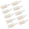 Miniatyrbild 1 av 5: 10-pack G9-lampor, 3W halogenlampor, energibesparande G9-sockel.