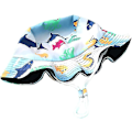 Miniatyrbild 3 av 5: Barnhatt Justerbar Solhatt Andningsbar Strandhatt För Pojkar Flickor_ll Ocean 12-24 Months