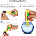 Miniatyrbillede 4 af 5: Elektronisk PH-Måler, Digital LCD Vandkvalitetsmåler, Automatisk Kalibreringsfunktion og 0,00-14,00 Bærbar Digital PH-Meter Håndholdt Digital PH-Meter
