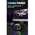 Miniatyrbillede 3 af 5: Gaming-headset med 7.1-bas-surround-lyd-støjreducerende mikrofon