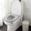 Miniatyrbillede 2 af 5: 2023 USB Intelligent Opvarmet Toiletklap, Powerbank (medfølger ikke) Toiletklapdækning, Varmt Pude, Varmt Toiletklapdækning, Vinter Toiletklap Gray