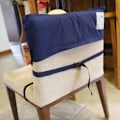 Pikkukuva 4 / 5: Baby Portable Adjustable Dining Chair Strap - Tärkeä turvavyö vauvan matkoille, ruokailuun ja leirintään navy blue
