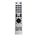 Miniatyrbilde 1 av 5: Rmc0133 Fjernkontroll Erstatning For Sharp TV Fjernkontroll Gratis Oppsett Silver