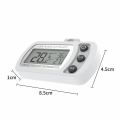 Miniatyrbillede 2 af 5: Digital Køleskabs Termometer, Vandfast Fryser Termometer med Krog, Let at Læse LCD Skærm, Max/Min Optagefunktion (Hvid)