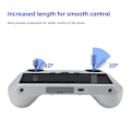Miniatyrbillede 3 af 4: DJI RC-N1 Fjernbetjening Forlænget Joystick til Mavic 3/Mini 3 Pro/Mini 2/Air 2/2S Controllers Højere Rocker
