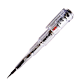 Miniatyrbillede 1 af 5: Vandafvisende Inducerede Elektrisk Tester Pen Skruetrækker Probe Lys Spændingstester Detektor AC/DC 70-250 Transparent