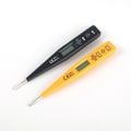 Miniatyrbilde 3 av 5: Digital Testblyant Skrutrekker Probe Lys Spenningstester Detektor AC/DC 12-220V Elektrisk Test P Black