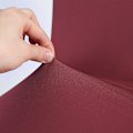 Miniatyrbild 4 av 5: 4-pack stretchbarstolar, elastiska stolsöverdrag, moderna överdrag, elastan stretchöverdrag, stretchbarstolar (vinröd)