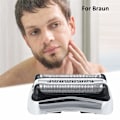 Pikkukuva 2 / 4: Parranleikkurin teräpään osat Braun 32B 32S 21B 3-sarjan parranajokoneille