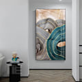 Miniatyrbillede 4 af 4: 3 stk. Væghængt Dekoration Stue Soveværelse Moderne Væghængt Kunst Gave Billede Streamer Dekoration Rammeløs 40*60cm