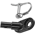 Miniatyrbillede 2 af 5: Universal Cykel Trækstang Adapter Af Aluminium Lejret Trækstang Adapter Tilbehør