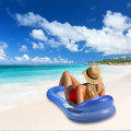 Miniatyrbild 3 av 5: Pool Float Pool Lounger med nackstöd Sjöflotte Bärbar vattenhängmatta