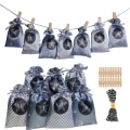 Miniatyrbillede 1 af 3: Julekalender Gaveposer i Satin