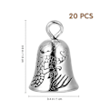 Miniatyrbild 4 av 4: 20 st Små Klockor Hantverk Ornament Hängande Klockberlocker Halsband Armband Små Klockhantverk för DIY