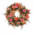 Miniatyrbilde 1 av 2: Høstkrans Thanksgiving Kunstig Krans Kunstig Thanksgiving Thanksgiving Julekrans Høstdekorasjon Krans
