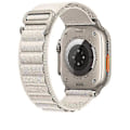 Miniatyrbilde 3 av 3: Alpine Loop Sport Remm for Apple Watch Ultra 49mm Serie 8 7 6 SE Beige 42 to 49mm