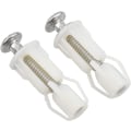 Miniatyrbillede 1 af 5: Toiletbrætsskruer til nem montering, 2 stk.