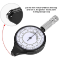 Miniatyrbilde 4 av 5: Kurvimeter Kartkurvimeter, Kurvimeter Kompass, Opisometer Avstandskalkulator Kartmåler Kompass Vandring