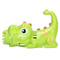 Miniatyrbillede 5 af 5: Elektrisk Boblemaskine Dinosaur Formet 10 Boblehuller Automatisk Boblefremstillingslegetøj Med Bobleopløsning 105ml