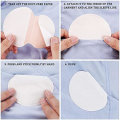 Miniatyrbilde 3 av 5: 60 Stykker Engangs Underarm Svetteputer Underarm Svetteputer Anti-Svette Absorberende Puter for Menn og Kvinner
