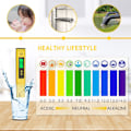 Miniatyrbillede 3 af 5: Elektronisk PH-Måler, Digital LCD Vandkvalitetsmåler, Automatisk Kalibreringsfunktion og 0,00-14,00 Bærbar Digital PH-Meter Håndholdt Digital PH-Meter