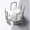 Miniatyrbild 2 av 4: Kök Multifunktionell Utdragbar Avtagbar Dish Rack (Grå)