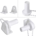 Miniatyrbilde 2 av 3: 17 mm Rullgardinbeslag Reparasjonssett Gardin Skygge Clutch Brakett Side Hjulkjede Reparasjon Vindu Beslag