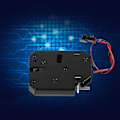 Miniatyrbillede 5 af 5: DC 12V 2A Elektromagnetisk Lås Kabinet Adgangskontrolsystem Fejlsikker Solenoid Dør Lås (Uden Nærhedsafbryder)
