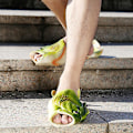 Miniatyrbilde 4 av 5: Fiske Flip Flops - De originale fiskeslippers grey 40-41
