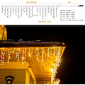 Pikkukuva 2 / 5: LED-valoketju ulkokäyttöön, lämmin valkoinen