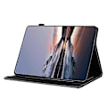 Pikkukuva 3 / 5: Samsung Galaxy Tab A9 -kotelolle kuvioitu nahkainen tablettisuojus automaattisella lepo-/herätystoiminnolla ja korttipidikkeellä Butterfly Reflection