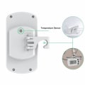 Miniatyrbillede 5 af 5: Digital Køleskabs Termometer, Vandfast Fryser Termometer med Krog, Let at Læse LCD Skærm, Max/Min Optagefunktion (Hvid)