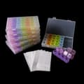 6 Pak 28 Rum Diamond Maleri Æske Organizer 5D Diamond Maleri Tilbehør Diamond Organizer