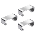 Miniatyrbillede 1 af 3: 3 stk. Chopsticks stativ i rustfrit stål Metal Ske Stativ Chopstick Holder