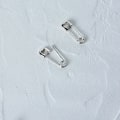 Miniatyrbillede 5 af 5: Øreringe, øreringe til kvinder, øreringe til mænd, papirclips øreringe
