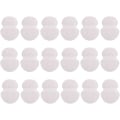 Miniatyrbilde 1 av 5: 60 Stykker Engangs Underarm Svetteputer Underarm Svetteputer Anti-Svette Absorberende Puter for Menn og Kvinner
