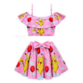 Pikkukuva 2 / 5: Piirrettyjen tyttöjen uimapuvut Pikachu Tyttöjen uimapuku Kaksi osaa Lapset Bikinisetti Lasten uimapuvut Uimapuku 203284 Size 130