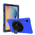 Miniatyrbillede 1 af 4: Til Samsung Galaxy Tab S6 Lite 10.4 Etui med Penholder, Blød og Let Silikon Etui til Galaxy Tab S6 Lite 10.4 2020 Sm-p610/p615 Drejelig Stativ