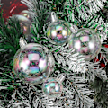 Miniatyrbilde 3 av 3: 18 stk. Julekuler Runde Kuler Juletre Festkuler Ornament Knusesikker Hengende Kule Julebord Favoritt (Transparent) 3cm+4cm+5cm+6cm