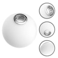 Miniatyrbillede 3 af 4: Glas Globe Lampeskærm Udskiftning Lampe Cover Kugleformet Lysekrone Lampeskærm