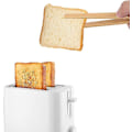 Miniatyrbilde 3 av 5: Bambus Tenger12 stk Bambus Kjøkkentenger Brødrister Tenger Toast Tenger Tretang for Grill, Buffet, Brød, Biff