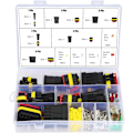 Miniatyrbillede 1 af 2: Vandafvisende Biltrådforbindelse Elektriske Terminaler Stik 1/2/3/4/5/6 Pins med 240 stk. Bilsikringer