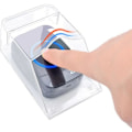 Miniatyrbild 1 av 5: Vattentät Dörrklocka Skydd, Trådlös Smart Dörrsäker Vattentät Transparent Dörrklocka Skydd Vattentät Dörrklocka Skyddslåda