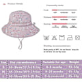 Miniatyrbild 5 av 5: Barnhatt Justerbar Solhatt Andningsbar Strandhatt För Pojkar Flickor_ll Hippocampus 6-24 Months