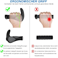 Miniatyrbillede 4 af 5: Cykelgreb Ergonomiske cykelgreb til enhver cykel - Styrgreb for et perfekt greb Sikkerhed anti-slip cykelgreb MTB greb