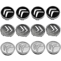 Miniatyrbilde 4 av 5: 4 stk Navkapsler for Citroen C4 Picasso C3 Berlingo C5 X7 C2 C1 Ds3 Zx Xsara C8 Ds Ds4 60mm, Felg Senterkapsler Med Emblem